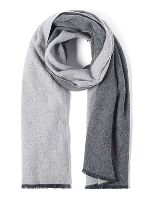 Esme Two-Tone Wool Scarf