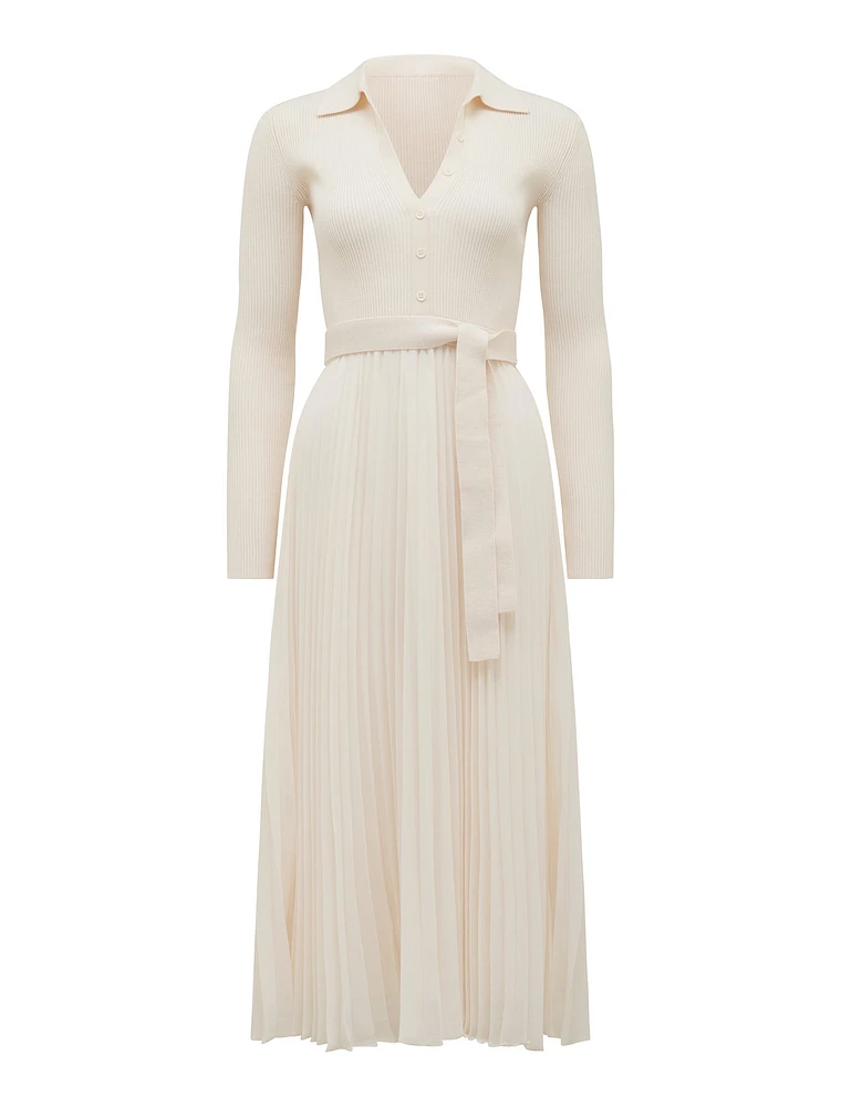 Maeve Pleated Polo Dress