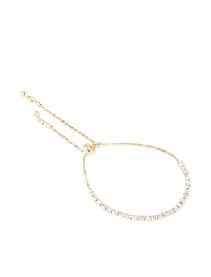 Cally Crystal Toggle Bracelet in Gold - Women's Jewellery