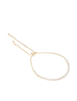 Cally Crystal Toggle Bracelet in Gold - Women's Jewellery