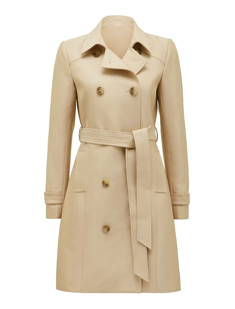 Natasha Soft Trench Coat