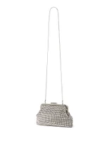 Abigail Frame Embellished Clutch - Signature