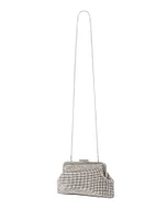 Abigail Frame Embellished Clutch - Signature