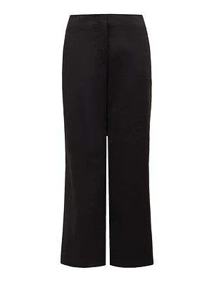 Cassandra Cropped Straight-Leg Pants