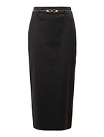 Nadia Pencil Midi Skirt