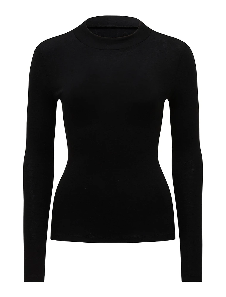 Eclair High-Neck Top