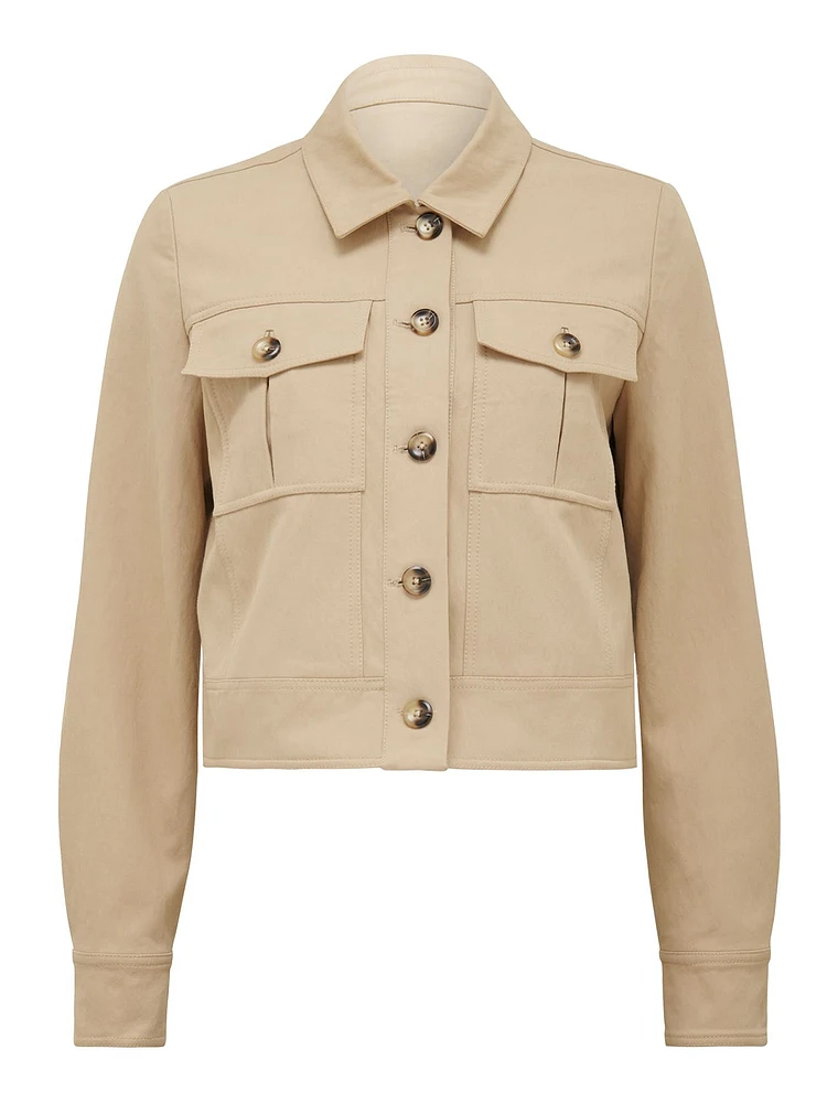 Luca Crop Utility Jacket