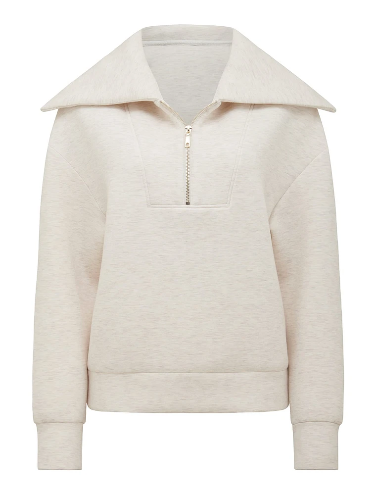 Tiana Lounge Zip-Front Sweatshirt