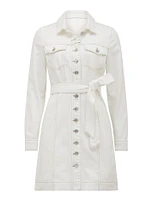 Taylor Denim Dress White - 0 to 12 Women's Dresses