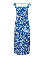 Luella Ruched Waist Midi