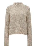 Frankie Stand-Neck Sweater