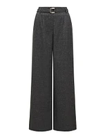 Charlie Belted Wide-Leg Pants