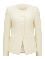 Goldie High Neck Blazer