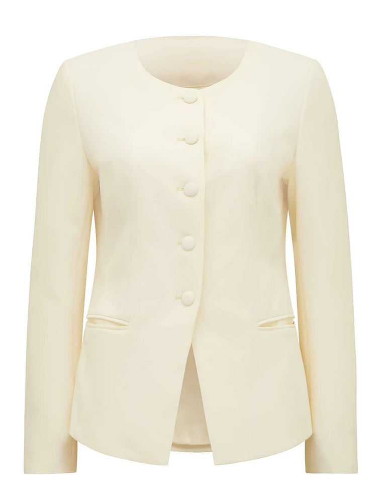 Goldie High Neck Blazer