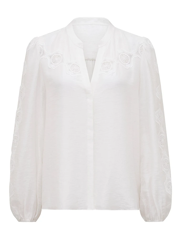 Tegan Trim Blouse