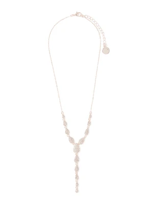 Perrie Pave Drop Necklace