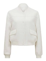 Becks Boucle Bomber Jacket