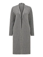 Brook Jacquard Cardi Coat