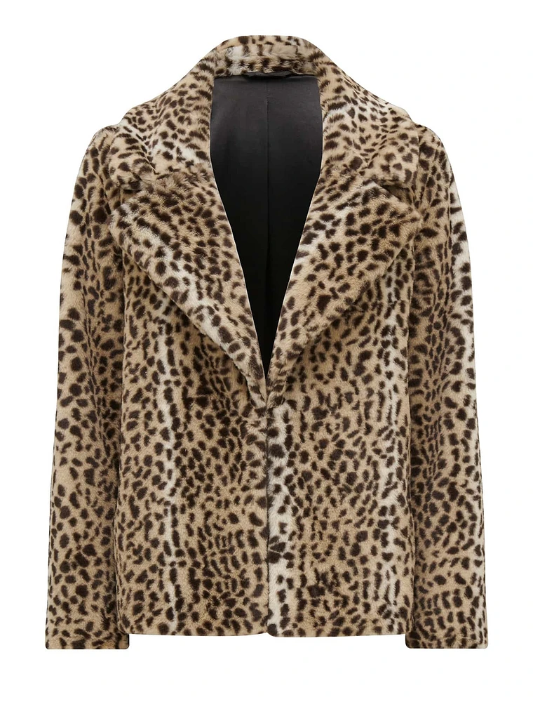 Lucia Faux Fur Coat