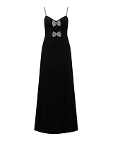 Brynn Strappy Bow Maxi Dress