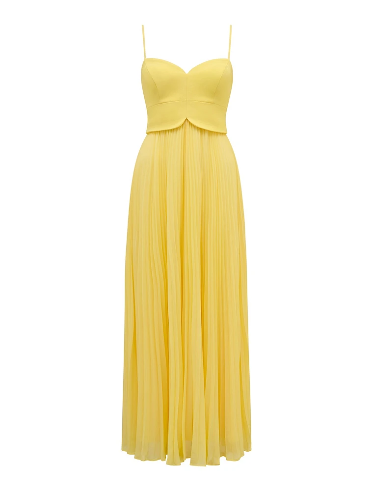 Hartford Pleated Midi Dress