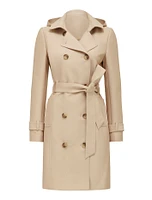 Kirsty Structured Hooded Trench