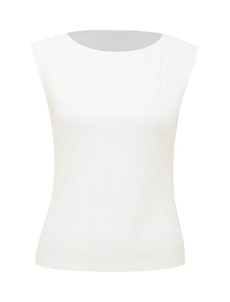 Francis Boat-Neck Tank Top