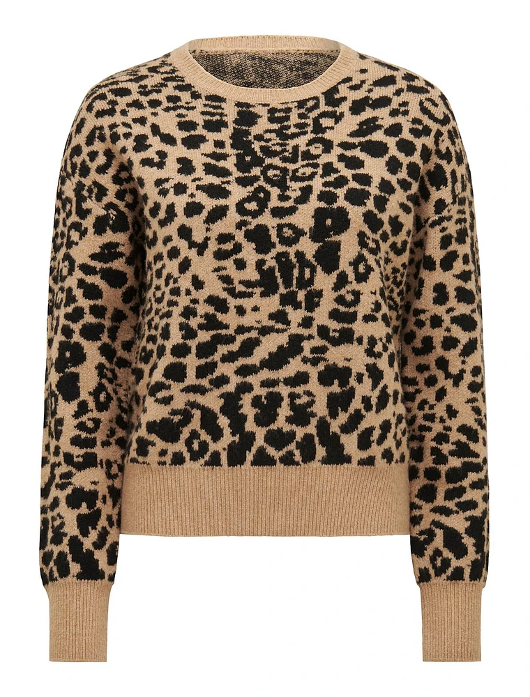 Enola Patterned Knit Sweater