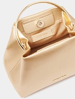 Signature Mackenzie Metal-Handle Mini Bag