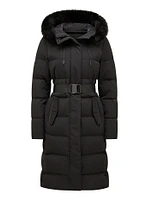 Cori Longline Down Puffer Coat
