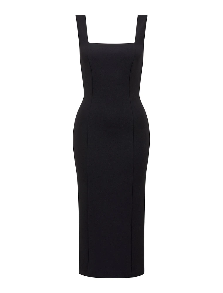 Tracey Fitted Bodycon Midi Dress