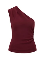 Cecilia Tuck Shoulder Top