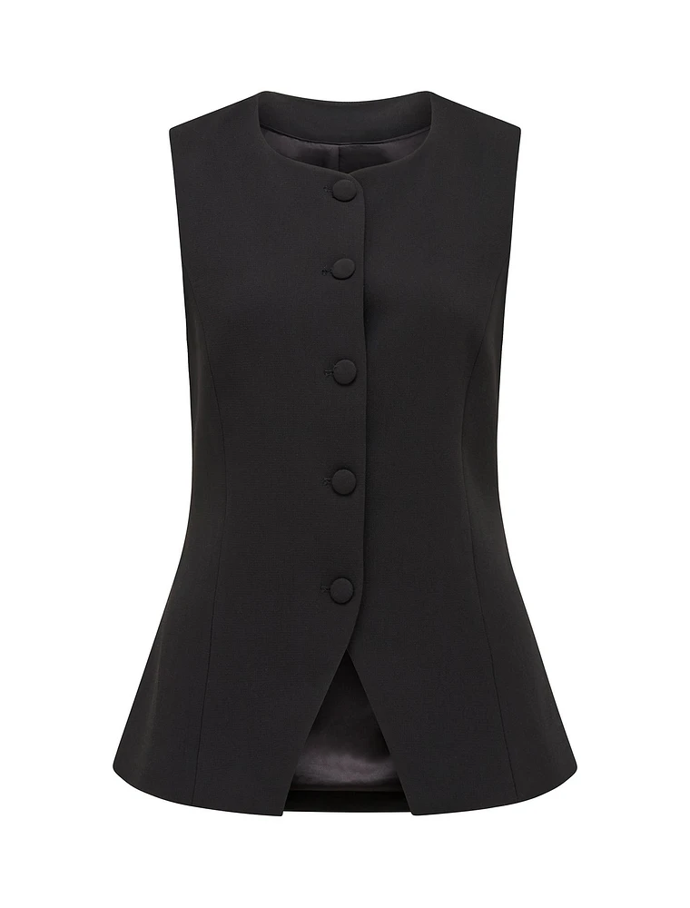 Toni High Neck Waistcoat