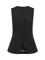 Toni High Neck Waistcoat