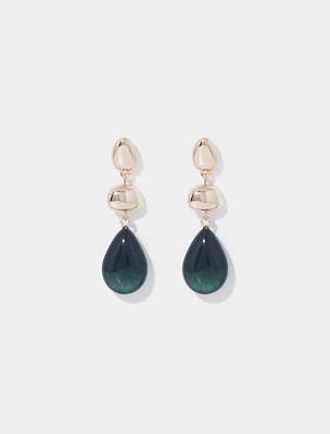 Tilda Teardrop Stone Earrings