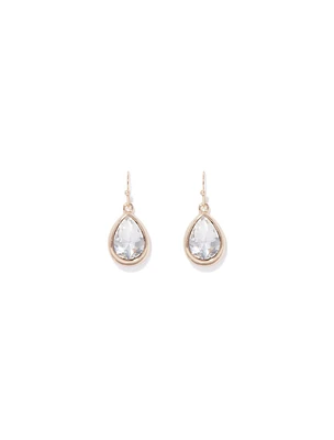 Goldie Glass Teardrop Earrings