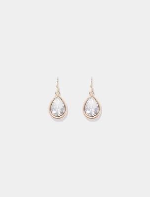 Goldie Glass Teardrop Earrings