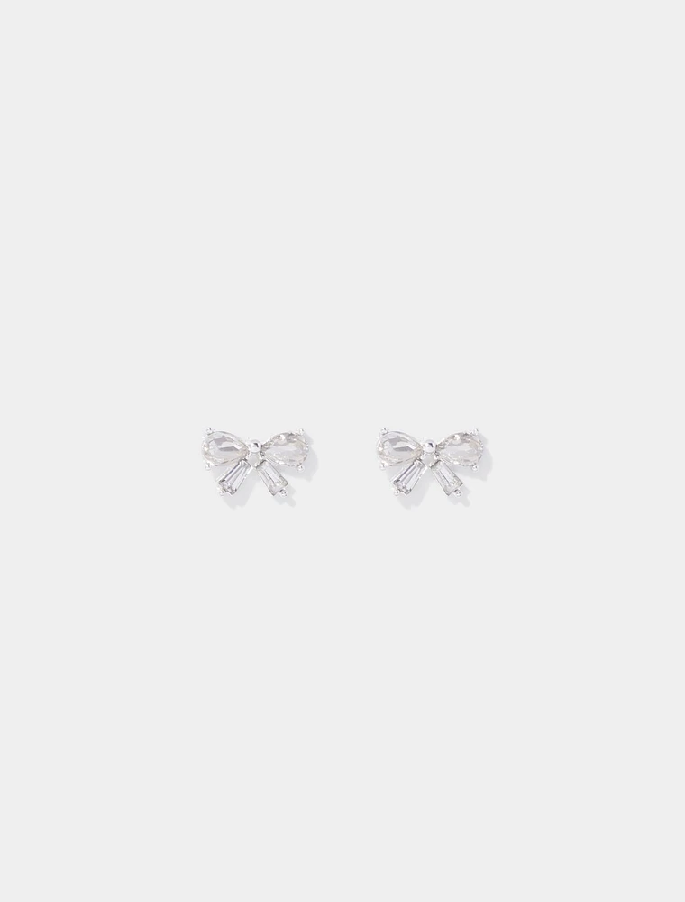 Bellina Bow Stud Earrings