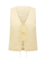 Erin Tie Front Waistcoat