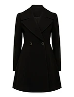 Esther Petite Fit and Flare Coat