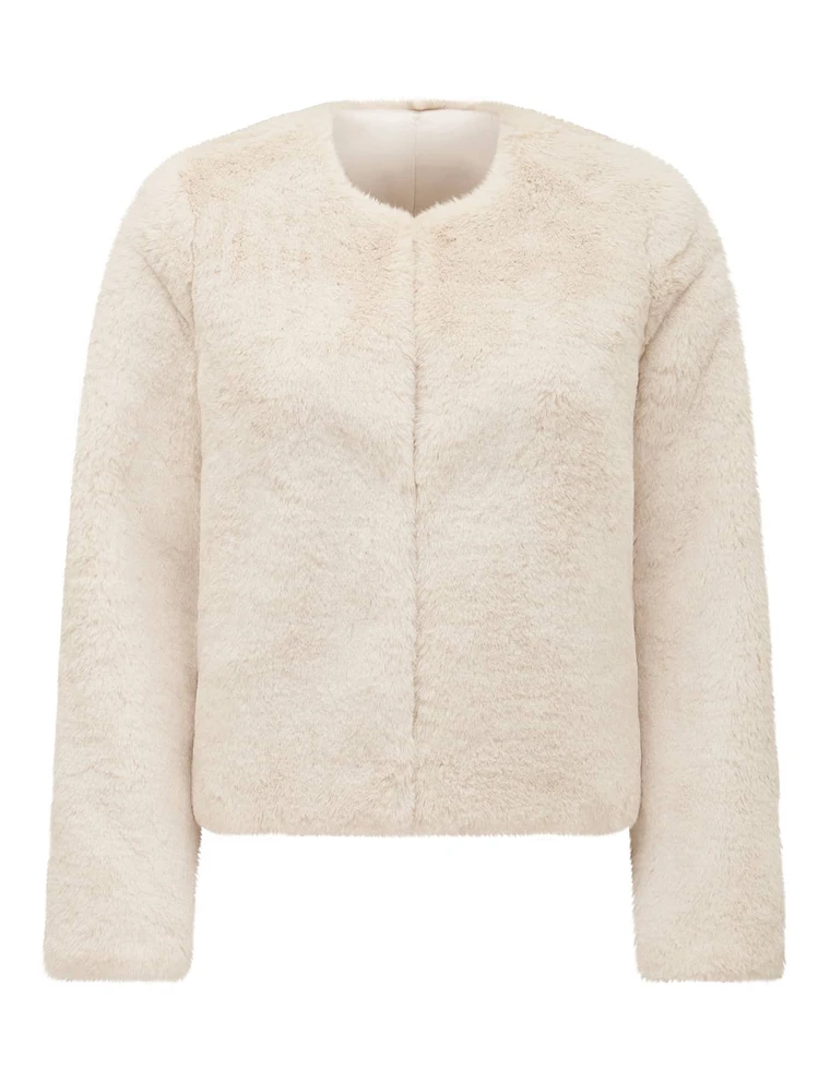Lana Petite Faux-Fur Coat