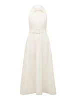 Lindsey Linen Tennis Dress