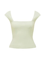 Yas Square-Neck Top