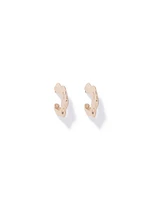 Signature Essy Wave Hoop Earrings