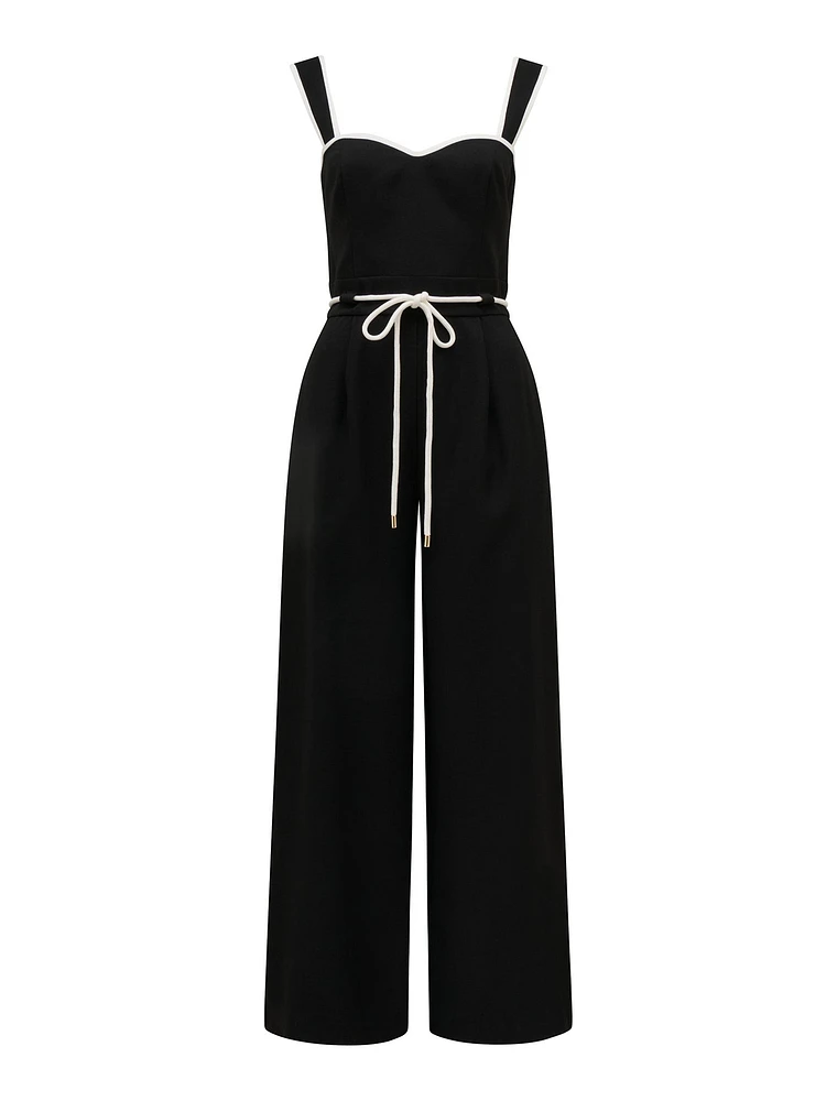 Rosalind Tipped Jumpsuit