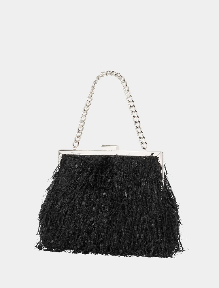 Signature Francis Fluffy Clutch