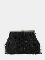 Signature Francis Fluffy Clutch