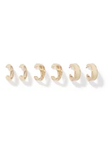 Lilith Mixed Hoop Earrings Multipack