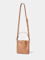 Signature Delany Drawstring Bucket Bag