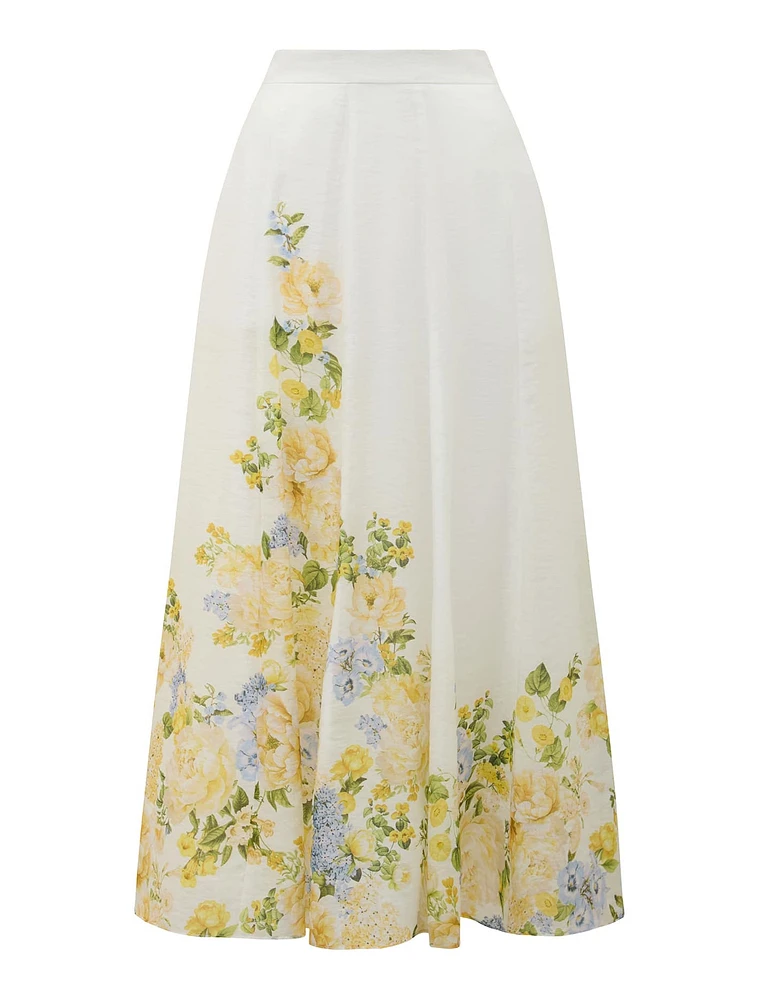 Gardenia Printed Skirt